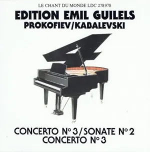 Pochette Edition Emil Guilels 4: Prokofiev / Kabalevski