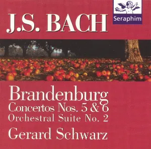 Pochette de J.S. Bach Brandenburg concertos nos. 5 & 6 de Gerard Schwarz - Los Angeles Chamber Orchestra