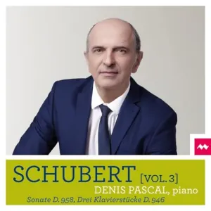 Pochette de Schubert, Vol. 3 de Denis Pascal