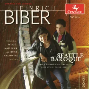 Pochette de Sonatas for Strings de Heinrich Ignaz Franz von Biber