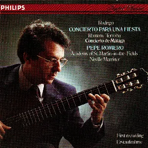 Pochette de Concierto para una fiesta / Concierto de Málaga de Sir Neville Marriner - Pepe Romero - Academy of St Martin in the Fields