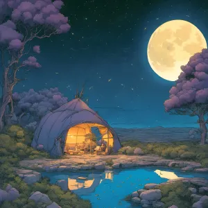 Pochette de Campfire de DLJ - ØDYSSEE