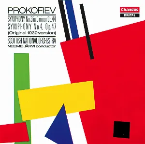 Pochette Symphony no. 3 in C minor, op. 44 / Symphony no. 4, op. 47