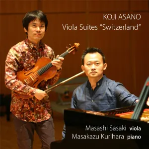 Pochette de Viola Suites “Switzerland” de Koji Asano