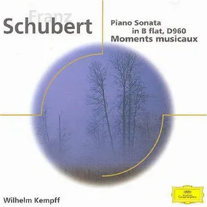 Pochette Piano Sonata in B-flat major, D. 960 / Moments musicaux