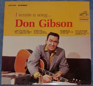 Pochette de I Wrote a Song... de Don Gibson