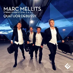 Pochette de String Quartets no. 3, 4, 5 de Quatuor Debussy
