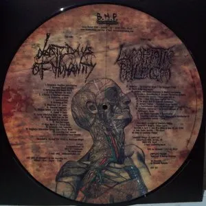 Pochette de Last Days of Humanity / Lymphatic Phlegm de Last Days of Humanity - Lymphatic Phlegm