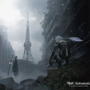 Pochette de NieR:Automata Orchestral Arrangement Album de Keiichi Okabe