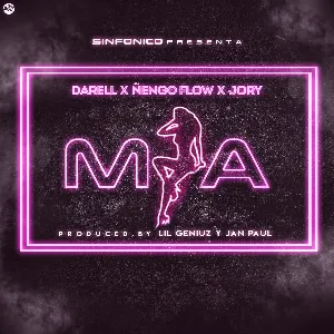 Pochette de Mía de Darell - Ñengo Flow - Jory Boy