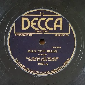 Pochette de Milk Cow Blues / Squeeze Me de Bob Crosby and His Orchestra