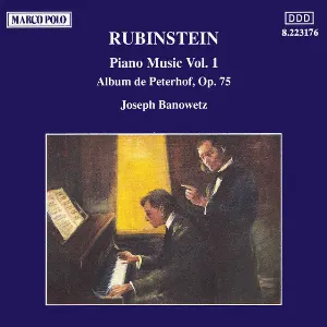 Pochette Piano Music, Vol. 1: Album de Peterhof, op. 75