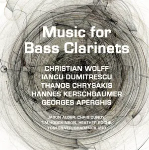 Pochette de Music for Bass Clarinets de Christian Wolff