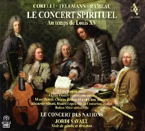 Pochette Le concert spirituel - Au temps de Louis XV