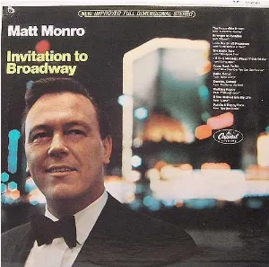 Pochette de Invitation to Broadway de Matt Monro