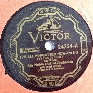 Pochette de It's All Forgotten Now / Lady of Madrid de Ray Noble and His Orchestra