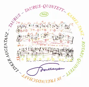 Pochette de IN FREUNDSCHAFT – LINKER AUGENTANZ – TAURUS‐QUINTETT – KAMEL‐TANZ – ROTARY‐Bläserquintett de Karlheinz Stockhausen