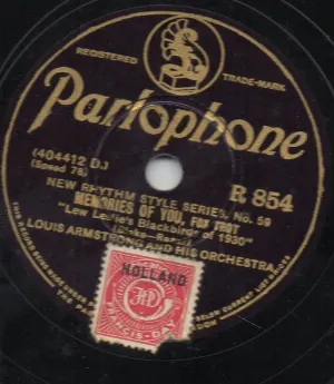 Pochette de Memories of You / Gee, but I'd Like to Make You Happy de Louis Armstrong & His Orchestra