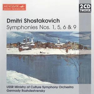 Pochette Symphonies nos. 1, 5, 6 & 9