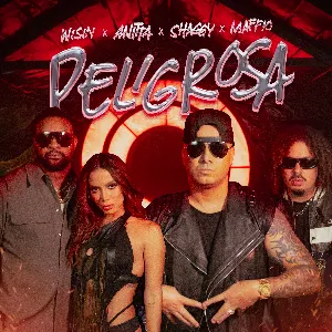 Pochette de Peligrosa de Maffio - Wisin - Anitta - Shaggy
