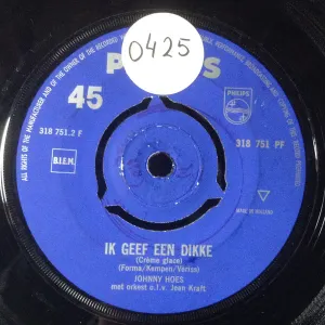 Pochette de Kee! / Ik geef een dikke de Johnny Hoes