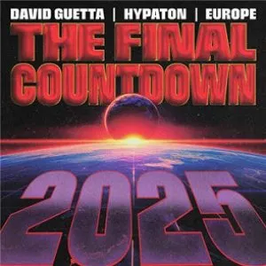 Pochette de The Final Countdown 2025 de David Guetta - Europe