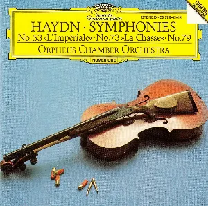 Pochette Symphonies nos. 53 