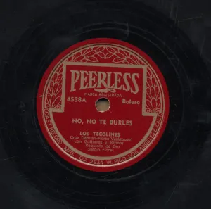 Pochette de No, no te burles / Me voy a condenar de Los Tecolines - Sergio Flores