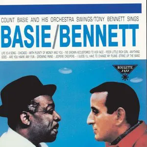 Pochette Count Basie and His Orchestra Swings, Tony Bennett Sings