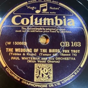 Pochette de The Wedding of the Birds / The New Tiger Rag de Paul Whiteman and His Orchestra