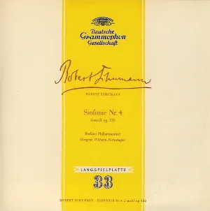 Pochette Sinfonie Nr. 4, d-moll, Op. 120