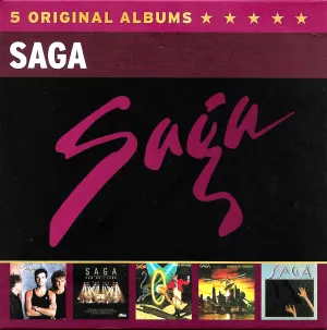 Pochette de 5 Original Albums de Saga