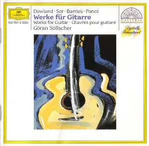 Pochette de Works for Guitar de Göran Söllscher