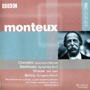 Pochette Cherubini: Anacréon Overture / Beethoven: Symphony no. 3 / Strauss: Don Juan / Berlioz: Hungarian March