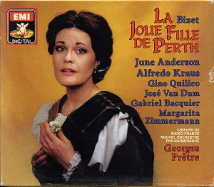 Pochette de La Jolie Fille de Perth de Alfredo Kraus - Georges Prêtre - Gabriel Bacquier - José van Dam - June Anderson - Georges Bizet - Chœur de Radio France