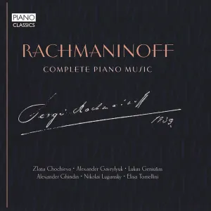 Pochette de Complete Piano Music de Sergei Rachmaninoff