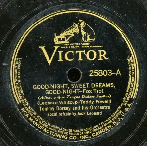 Pochette de Good‐Night, Sweet Dreams, Good‐Night / Moonlight on the Purple Sage de Tommy Dorsey and His Orchestra