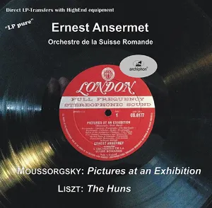 Pochette Moussorgsky: Pictures at an Exhibition / Liszt: The Huns