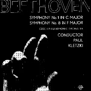 Pochette Beethoven Symphonies Nos. 1 & 8