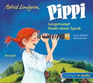 Pochette de Pippi Langstrumpf findet einen Spunk und andere Abenteuer de Astrid Lindgren
