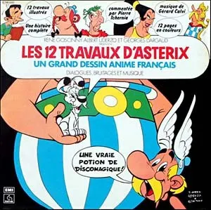 Pochette Les 12 travaux d'Astérix