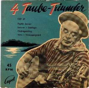 Pochette de 4 Taube-Triumfer de Evert Taube