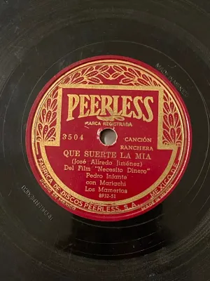 Pochette de Qué suerte la mía / Soy infeliz de Pedro Infante