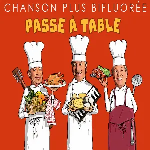 Pochette de Passe à table de Chanson Plus Bifluorée
