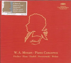 Pochette de Piano Concertos de Clara Haskil - Monique Haas - Wolfgang Amadeus Mozart - Annie Fischer