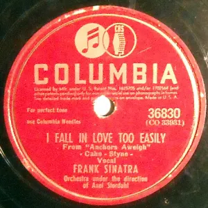 Pochette de I Fall in Love Too Easily / The Charm of You de Frank Sinatra