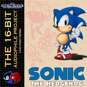 Pochette de Sonic the Hedgehog Remaster de The 16-Bit Audiophile Project