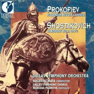 Pochette Prokofiev: Alexander Nevsky Cantata / Shostakovich: Symphony no. 9, op. 70