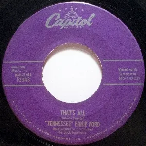 Pochette de That’s All de Tennessee Ernie Ford