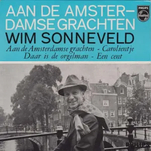 Pochette de Aan de Amsterdamse grachten de Wim Sonneveld